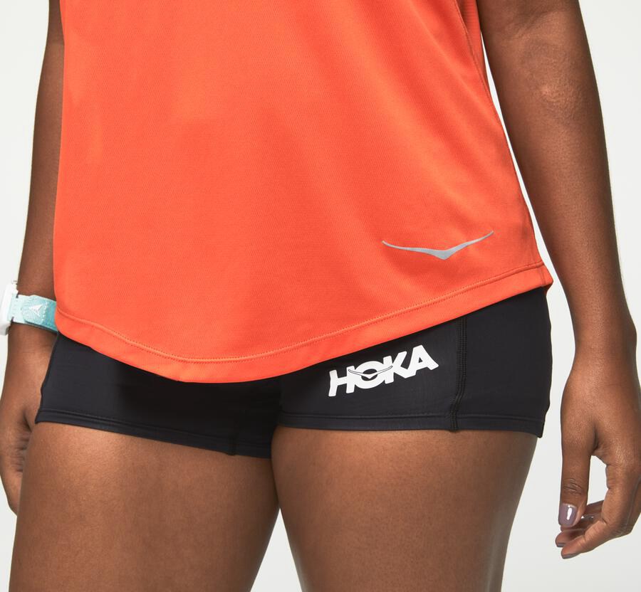 Hoka One One Tops Womens Orange - Performance Tank - 35298HWQJ